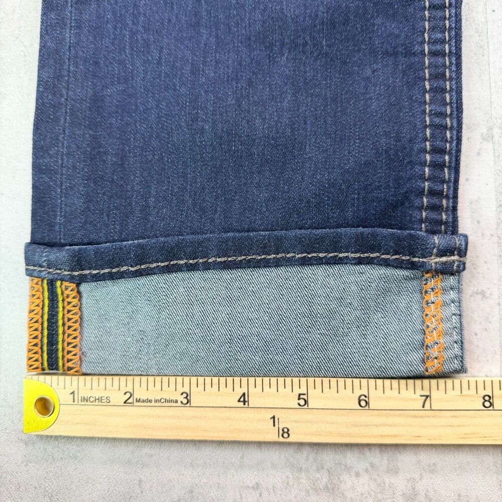 Rock Revival Maisky Easy Capri Jeans Womens 28 Y2K Embellished